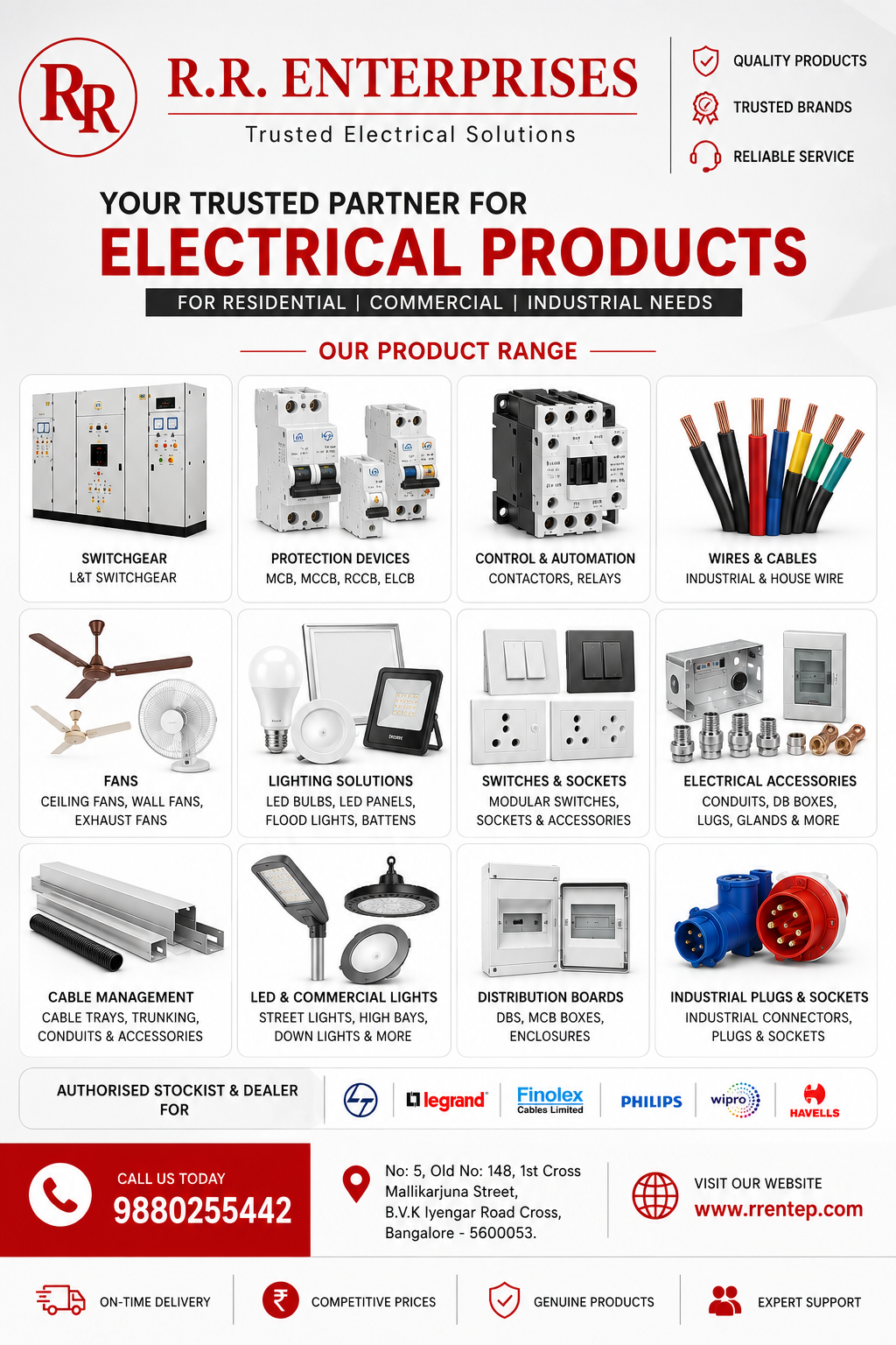  Reliable Electrical Solutions in Bangalore