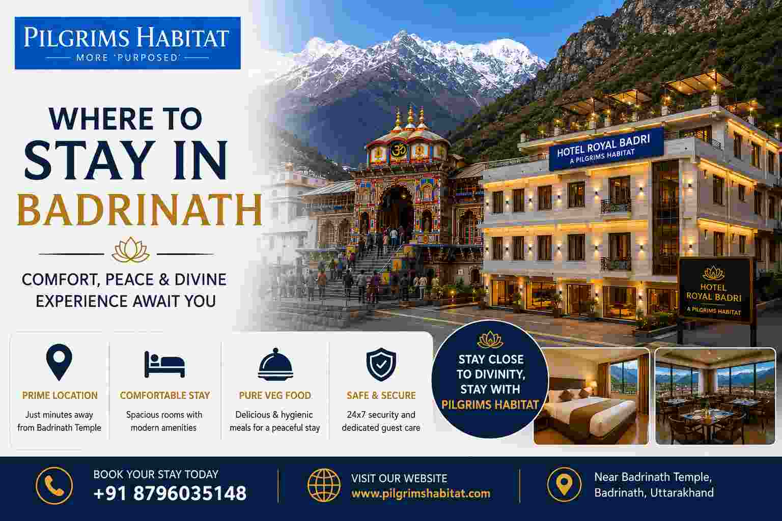 Where to Stay in Badrinath Temple