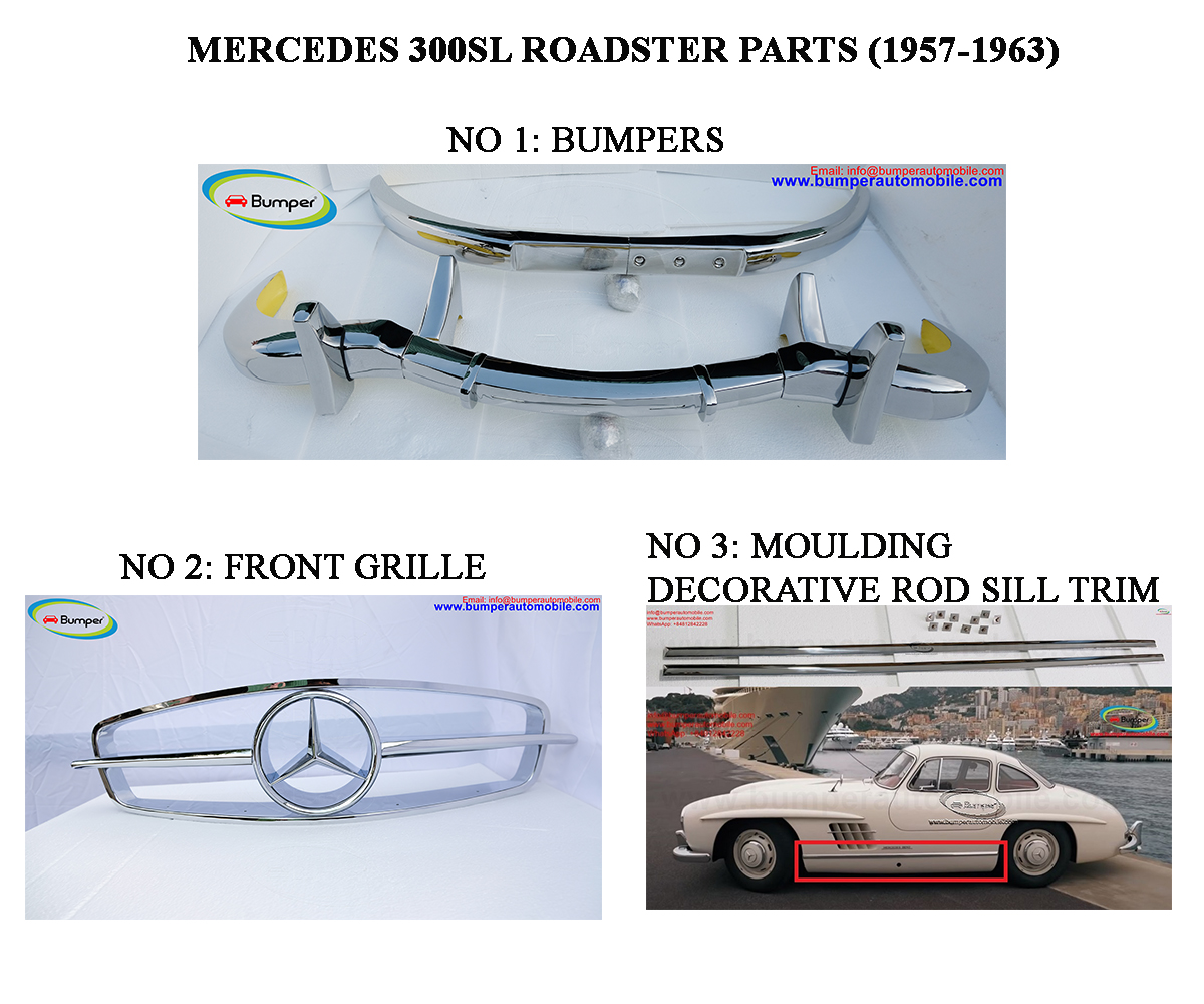  Mercedes 300SL Roadster Year (1957-1963)