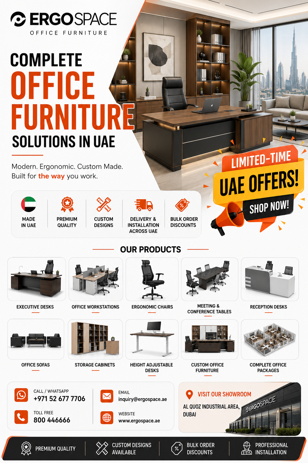  Find Your Perfect Office Setup | Special UAE Offers