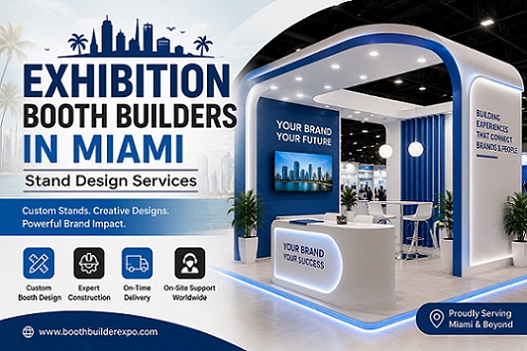  Exhibition Booth Builders in Miami | Stand Design Services