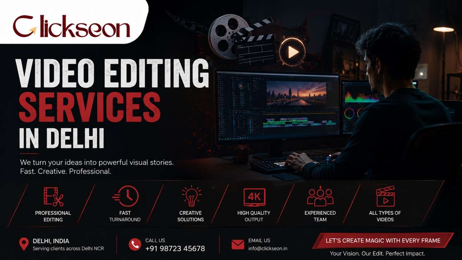  Video Editing Services in Delhi