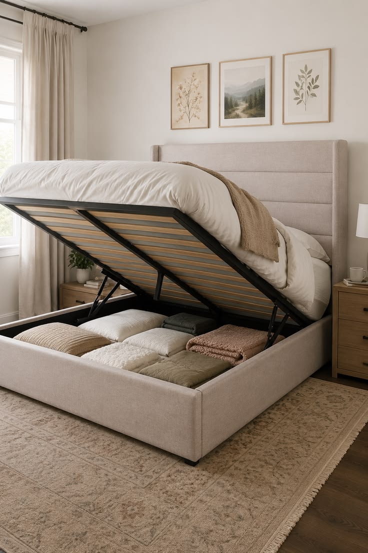  Storage Bed