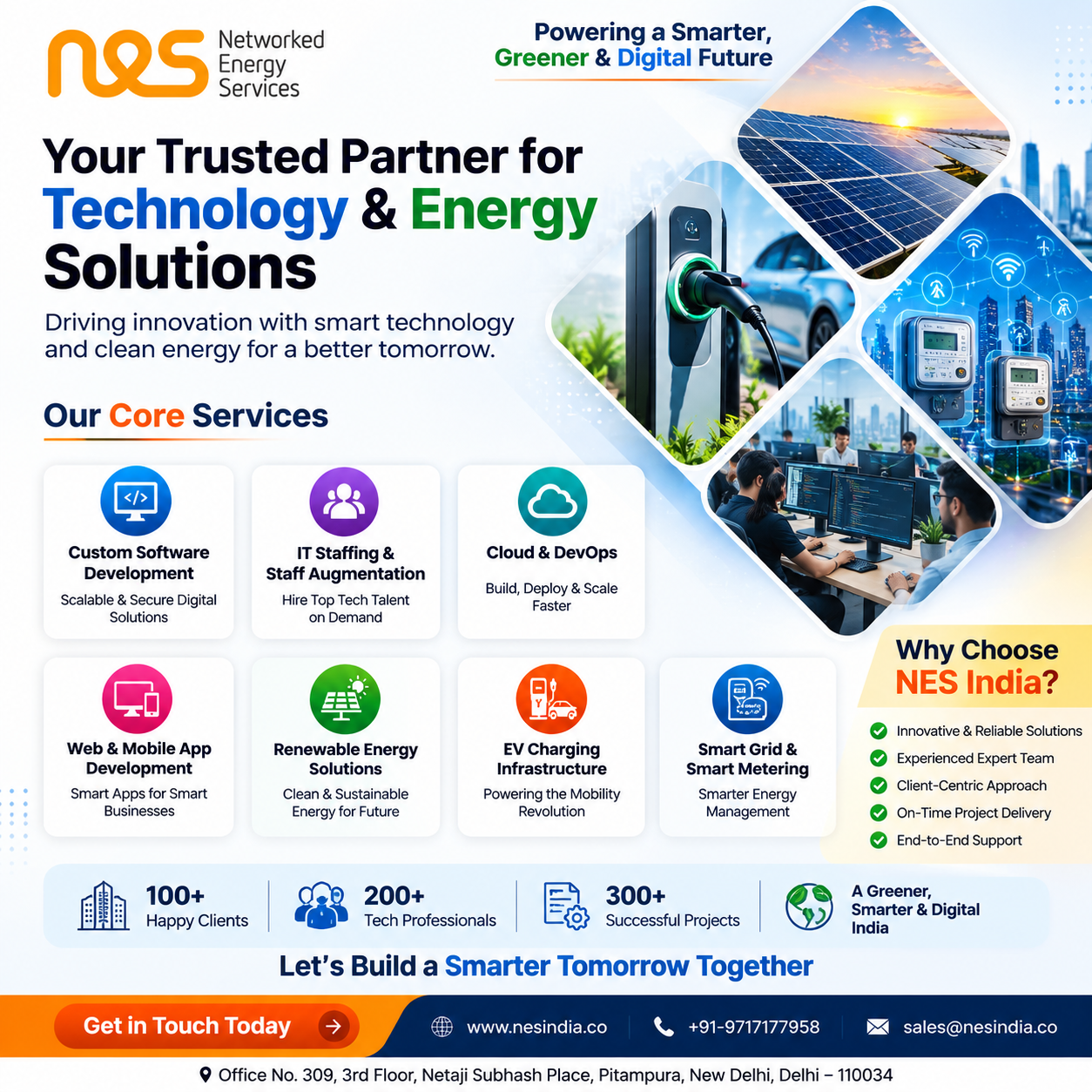  NES India – IT Staffing, Software Development & Smart Energy Solutions