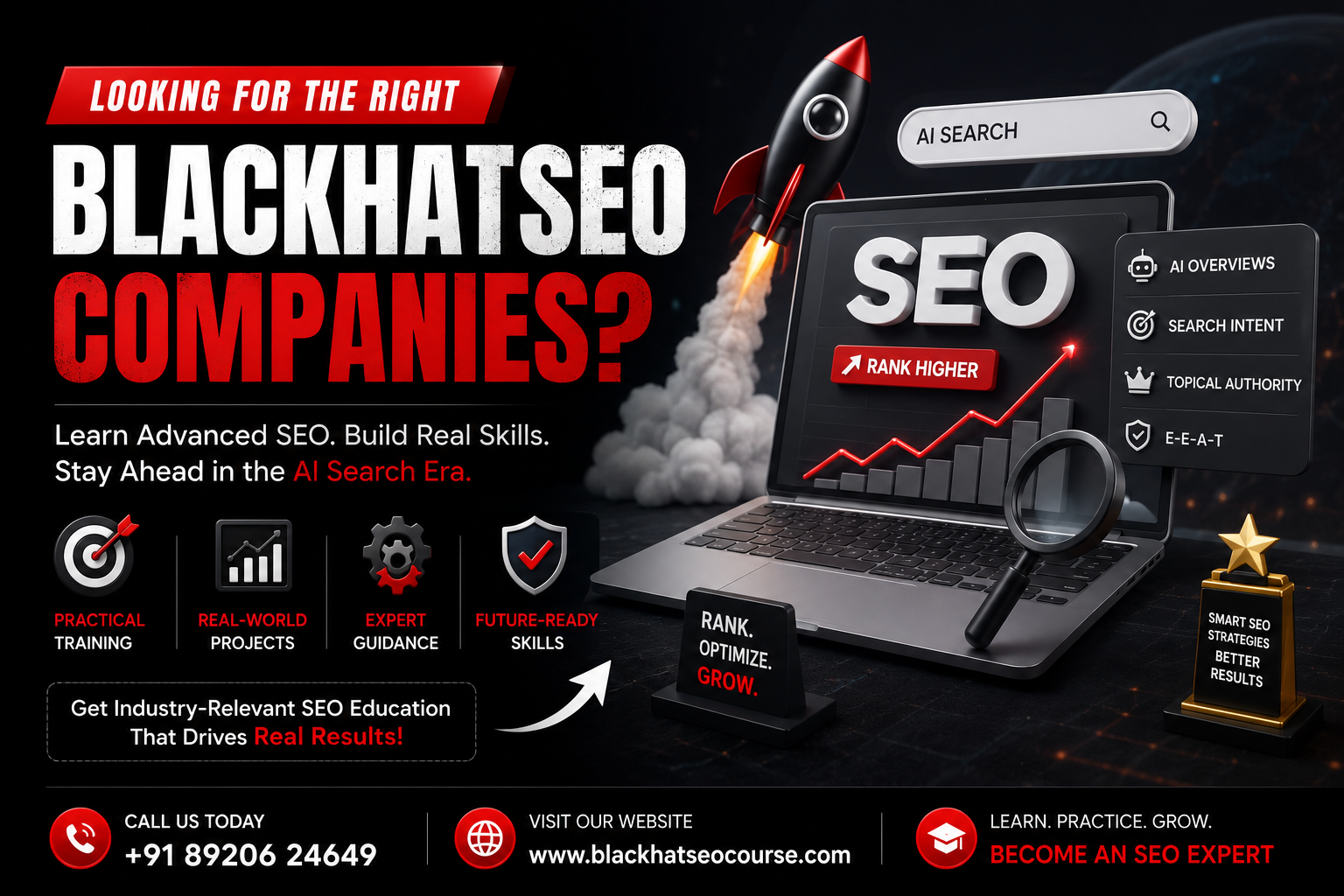  Advanced SEO Training by Black Hat SEO Expert India