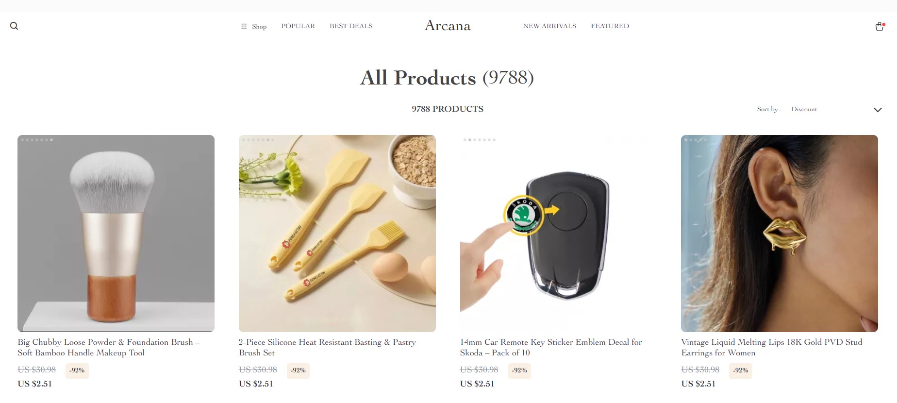  arcana.best get 10% OFF on $100+ purchases.