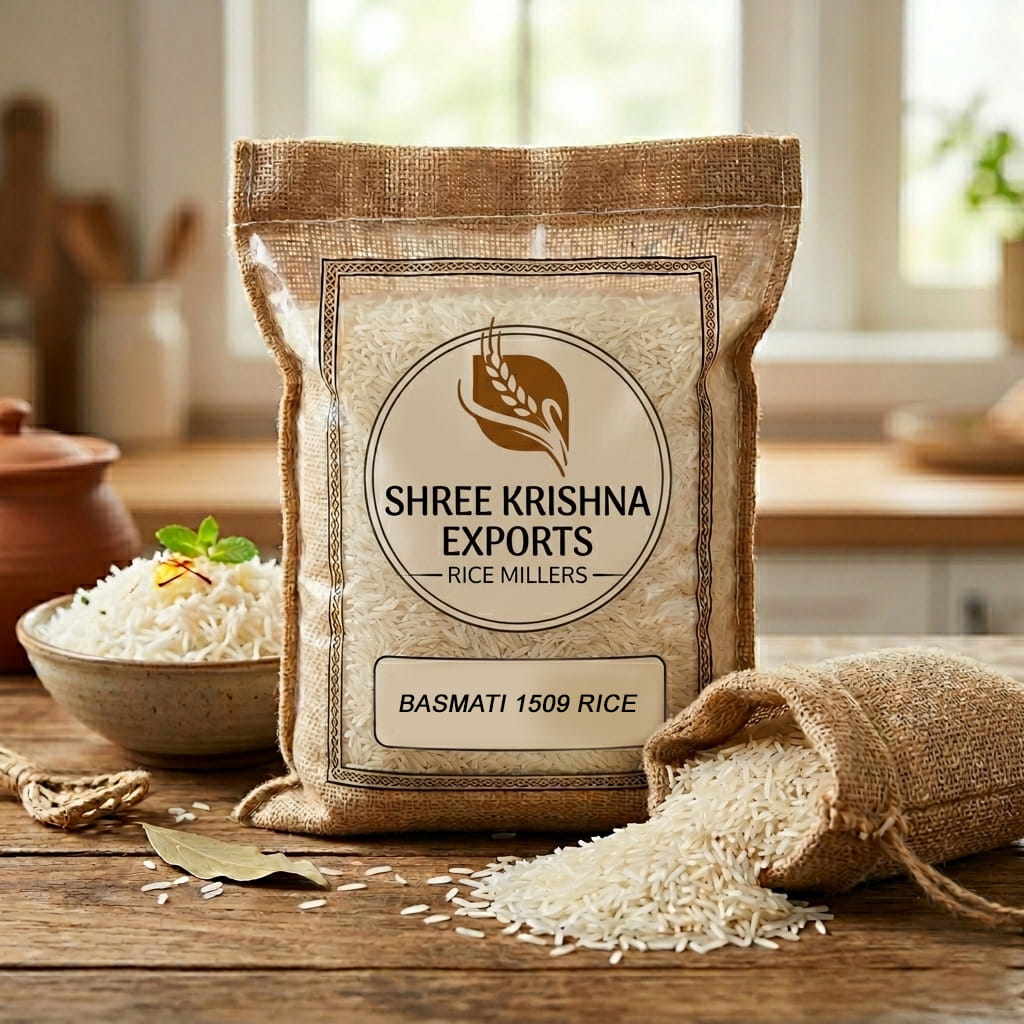  1509 Basmati Rice Exporter in India | Shree Krishna Exports