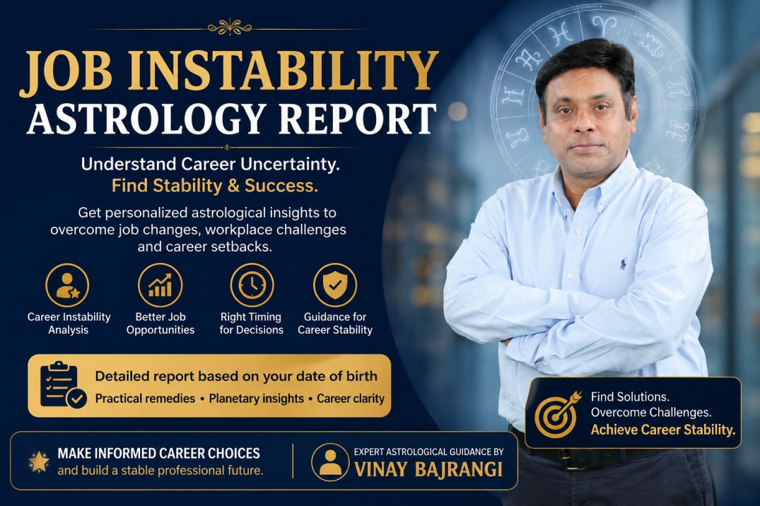  Book Your Job Instability Astrology Report Today