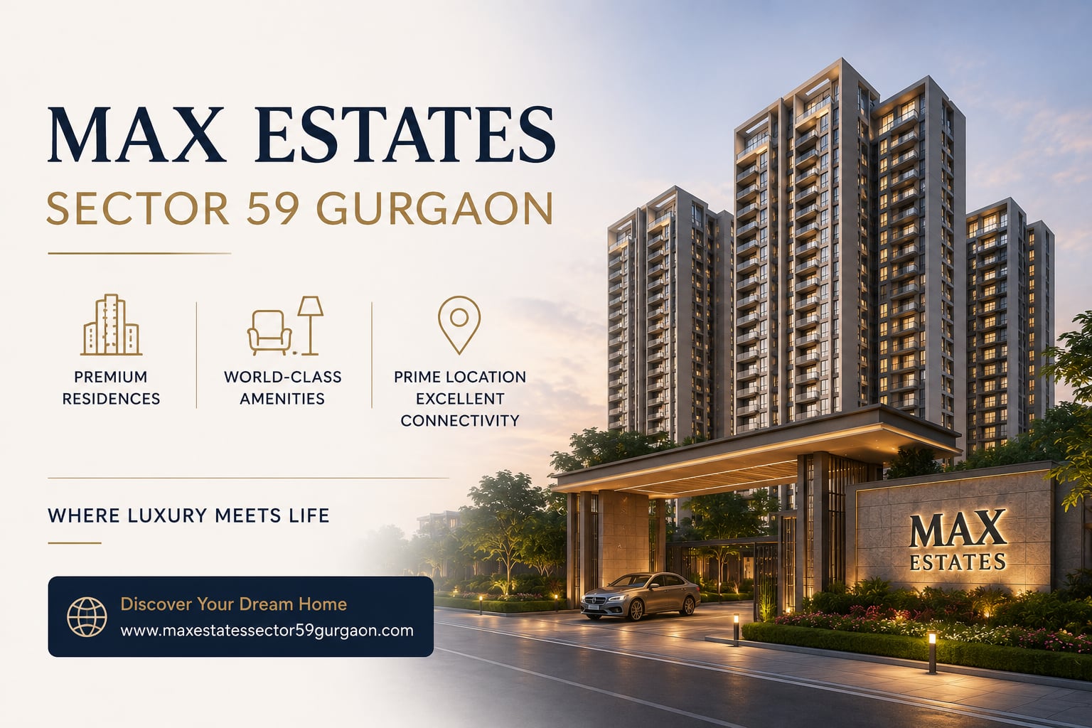  Max Estates Sector 59 Gurgaon | Discover Elegant Living
