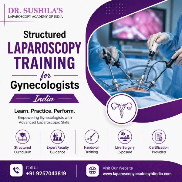  Structured Laparoscopy Training for Gynecologists India