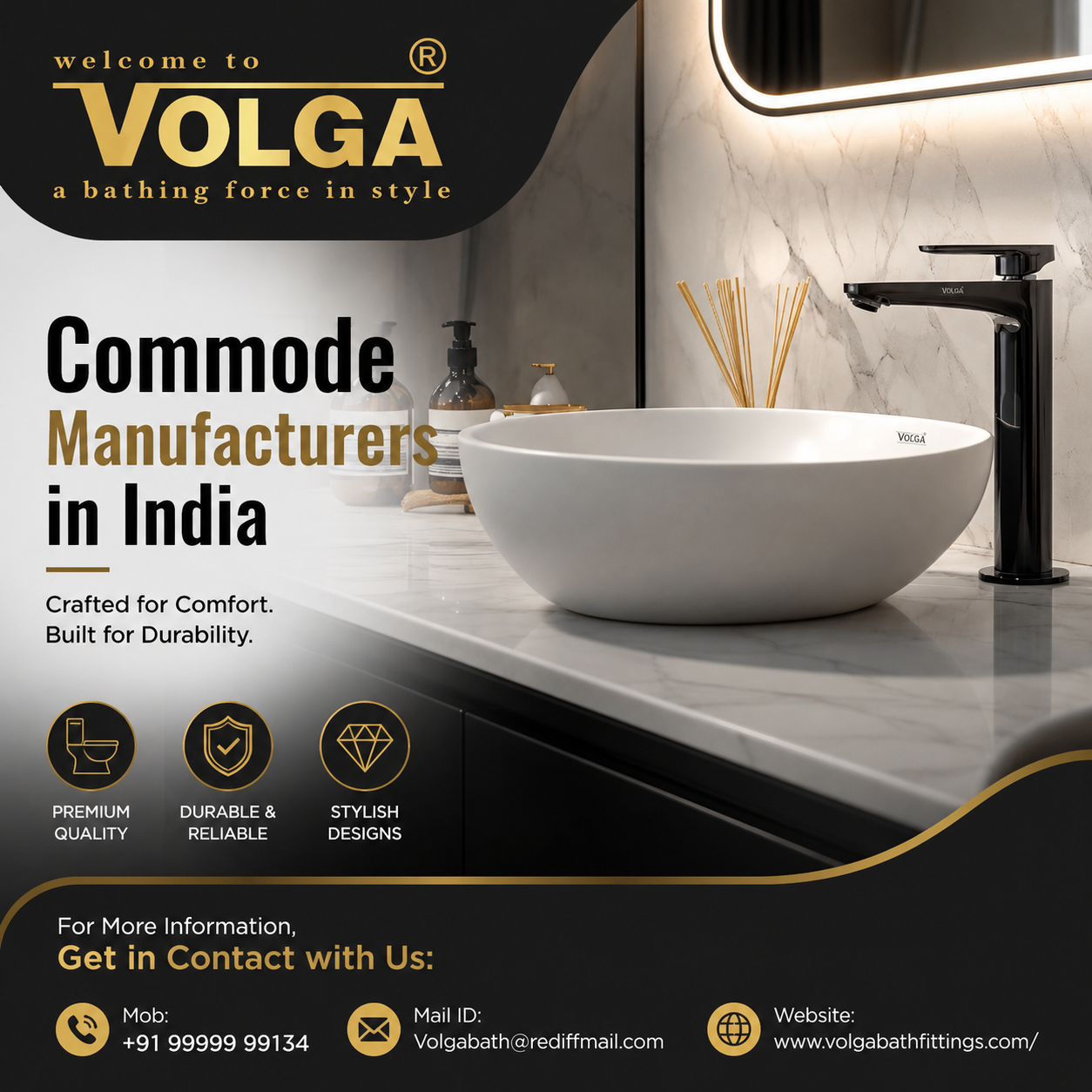  Volgabathfittings - Trusted Commode Manufacturers in India