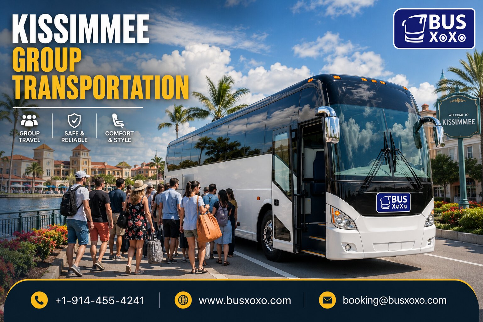  Reliable Group Transportation Services in Kissimmee for Every Occasion