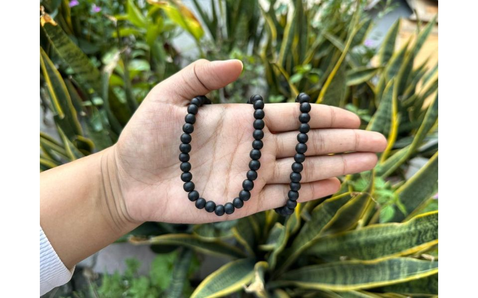  Buy Natural Karungali Mala for Meditation and Prayer
