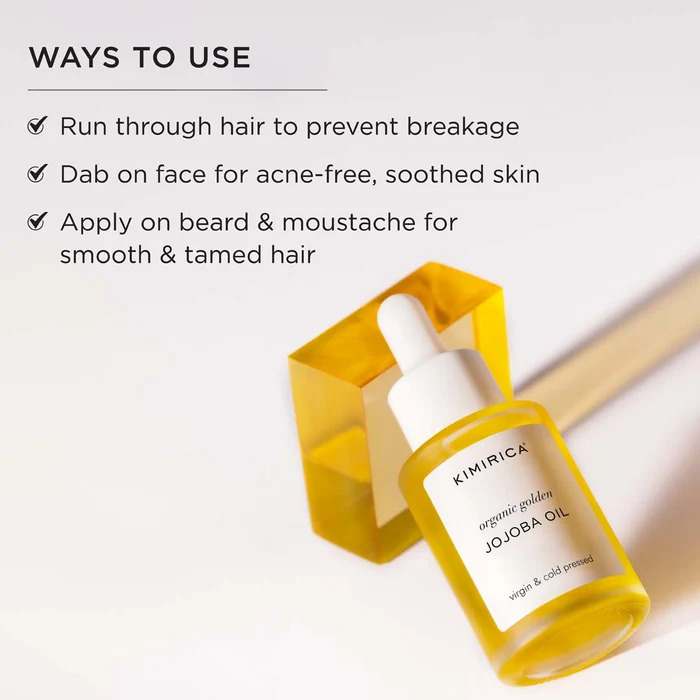  Jojoba Oil for Face | Nourishing Golden Jojoba Oil – Kimirica