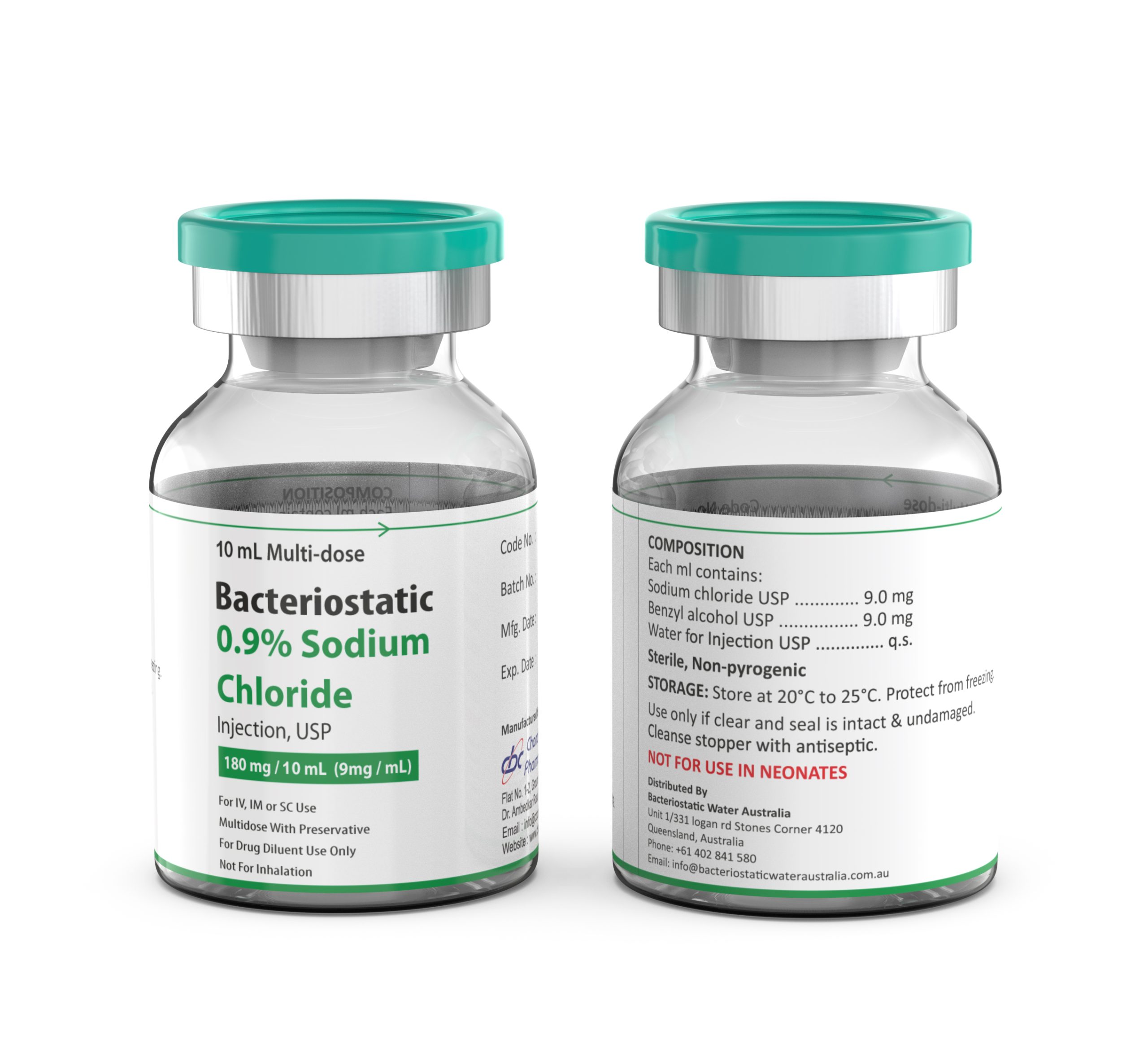 Saline with Preservative for Reliable Multi-Dose Use