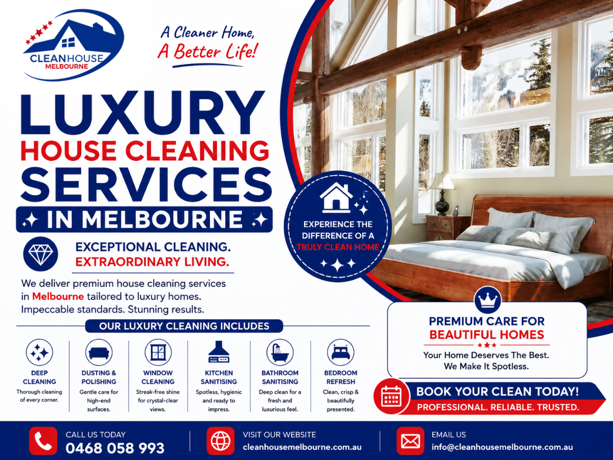  Luxury House Cleaning Services in Melbourne | Clean House Melbourne