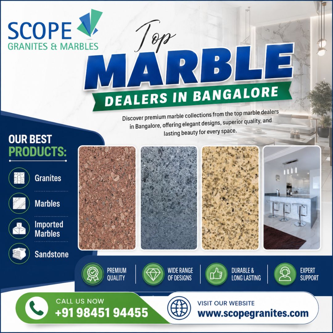 Top Marble Dealers in Bangalore