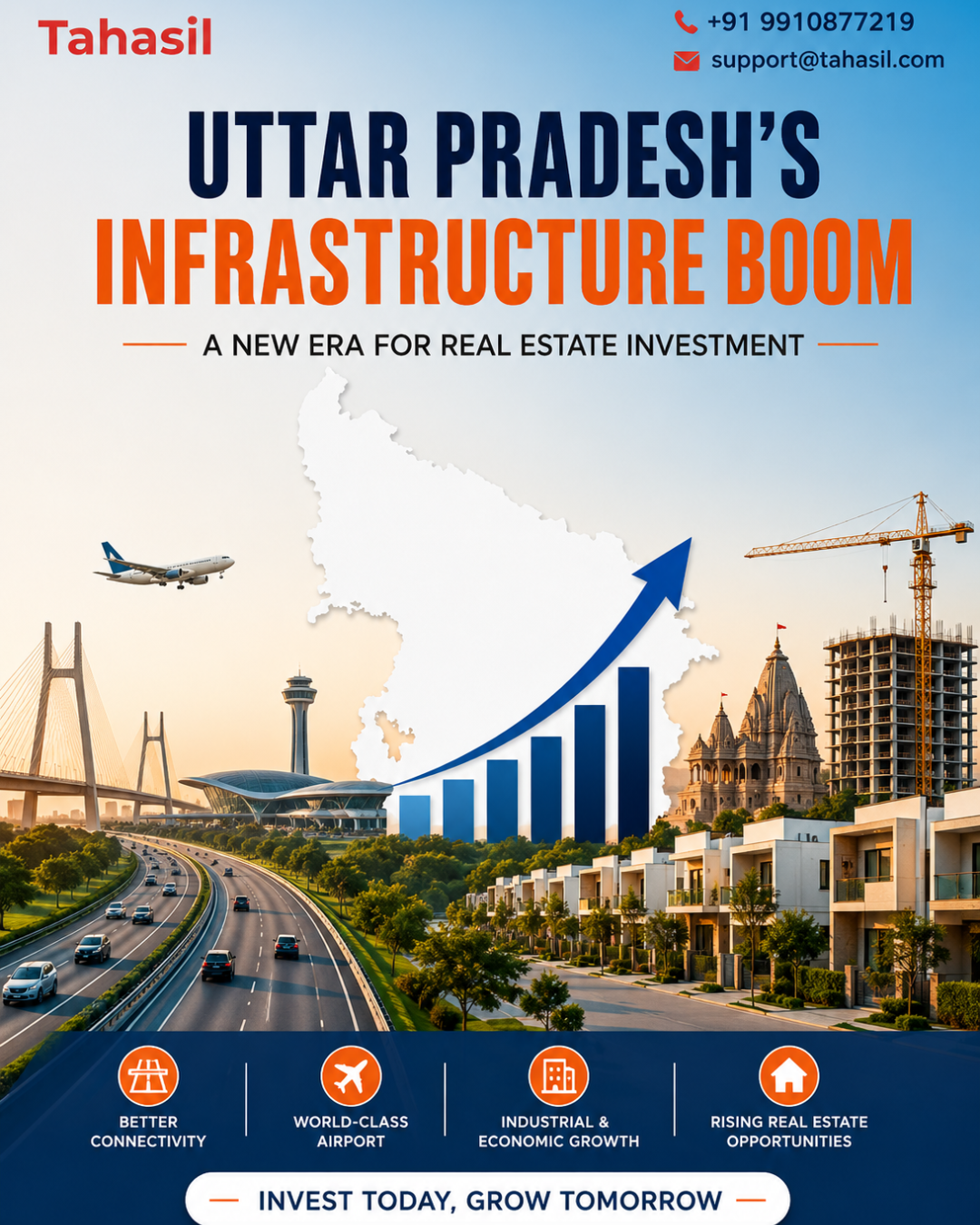  Uttar Pradesh Infrastructure Projects: Explore New Real Estate Investment Opportunities