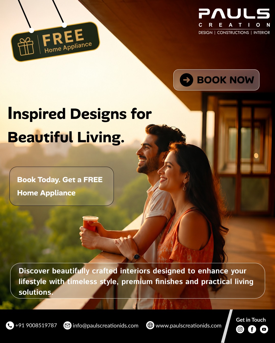  Inspired Designs for Beautiful Living.