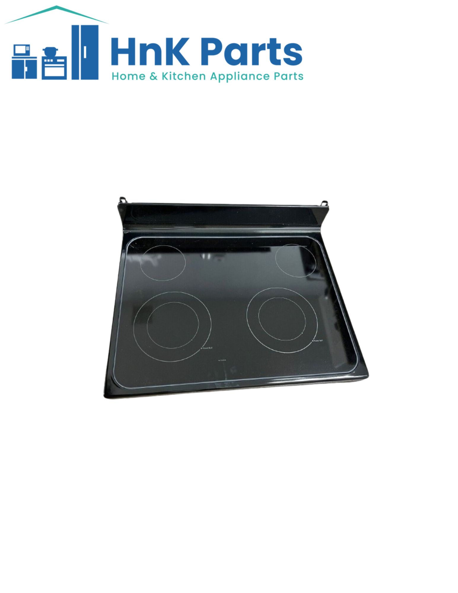  General Electric WB62X26649 Range Top Glass Assembly Black
