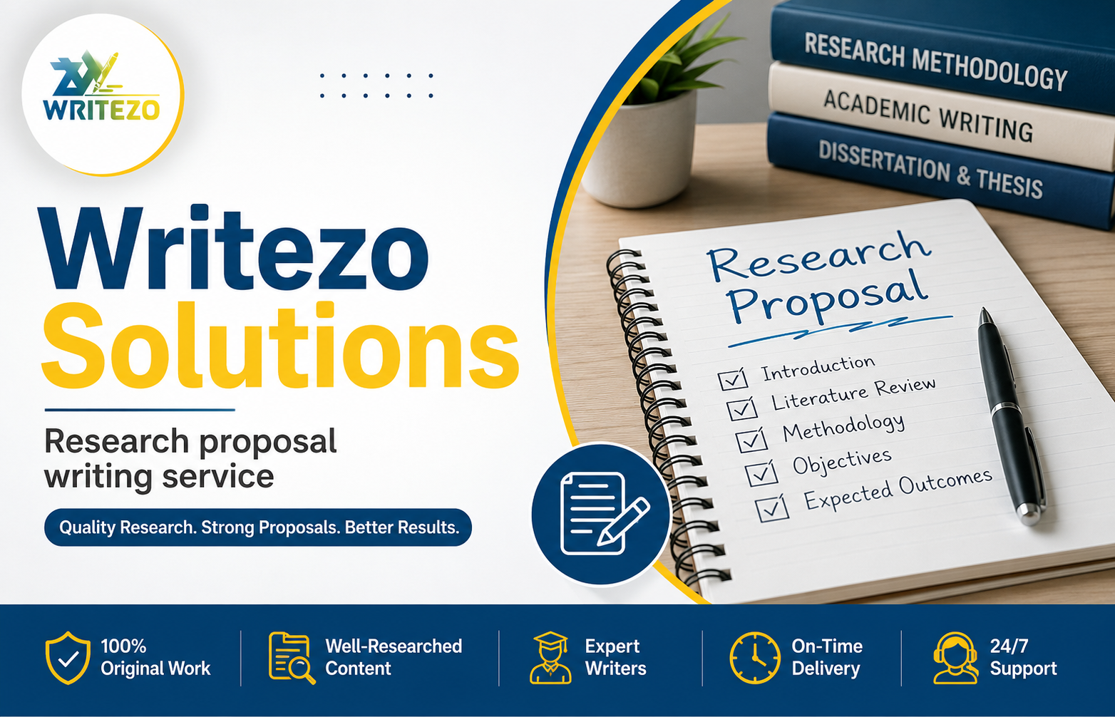  Writezo Solutions - Research proposal writing service