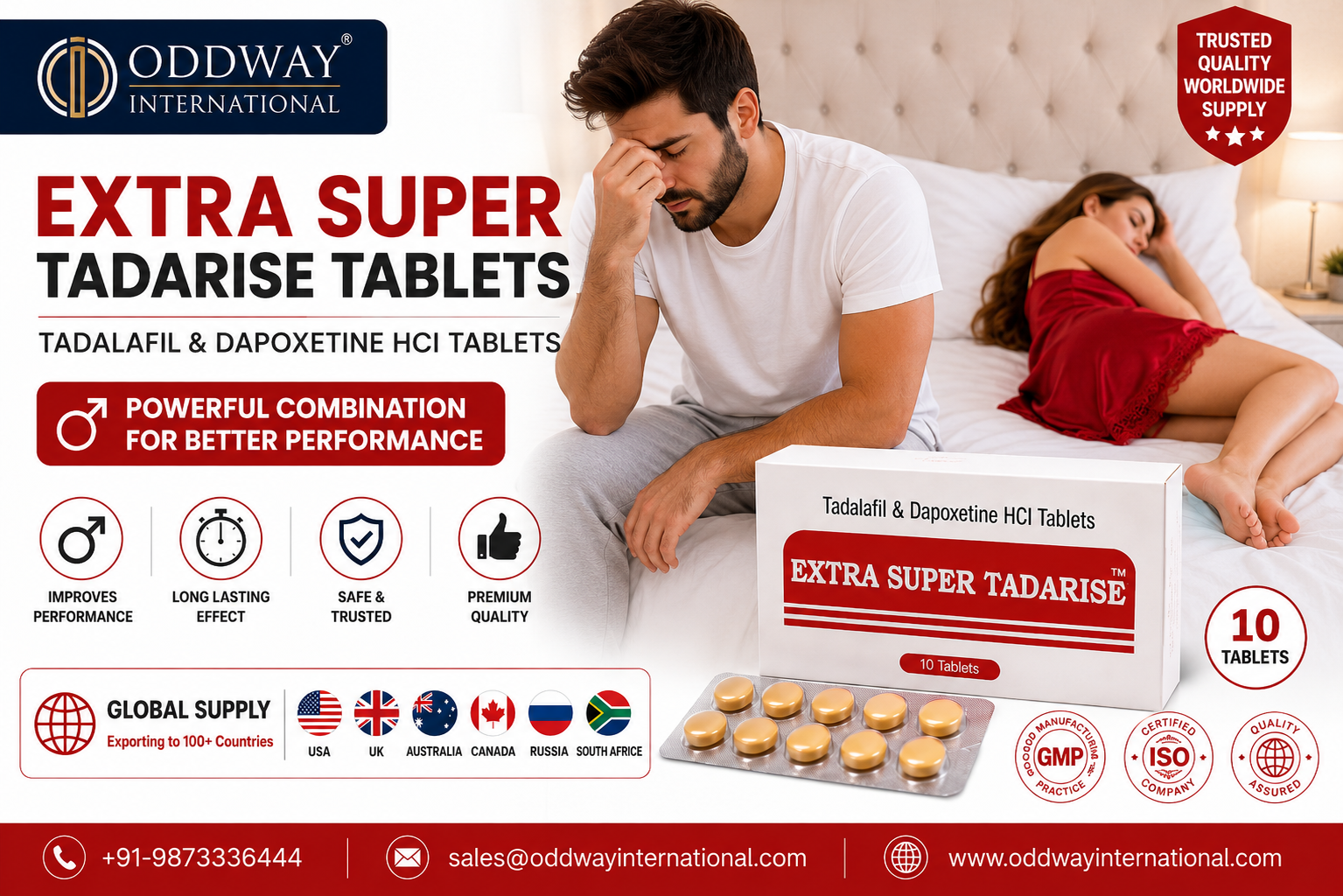  Extra Super Tadarise tablet price for USA B2B Supply - Oddway