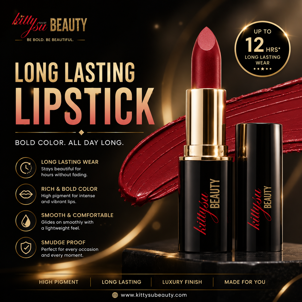  High Shine Lip Gloss | KittySu Beauty - Call +91-7701884364