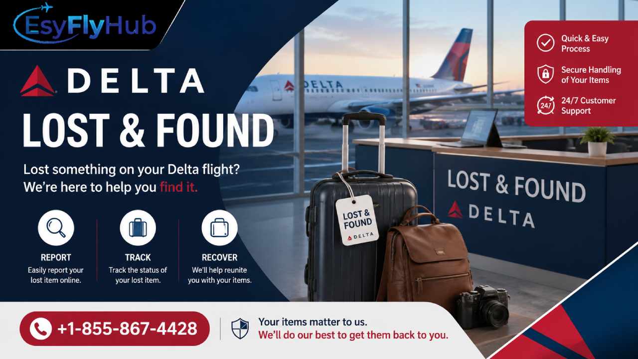  Delta Lost and Found Policy: Report, Track & Recover Lost Items