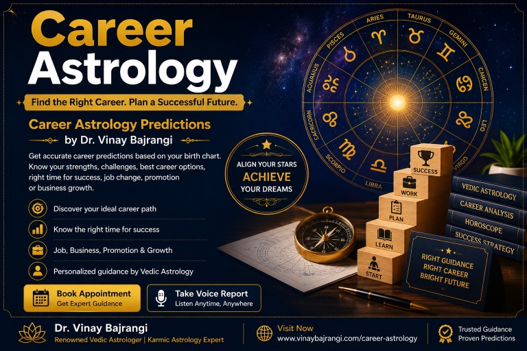  Career Astrology Predictions by Dr. Vinay Bajrangi