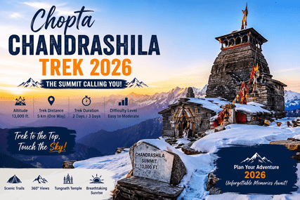  Chopta Chandrashila Trek 2026