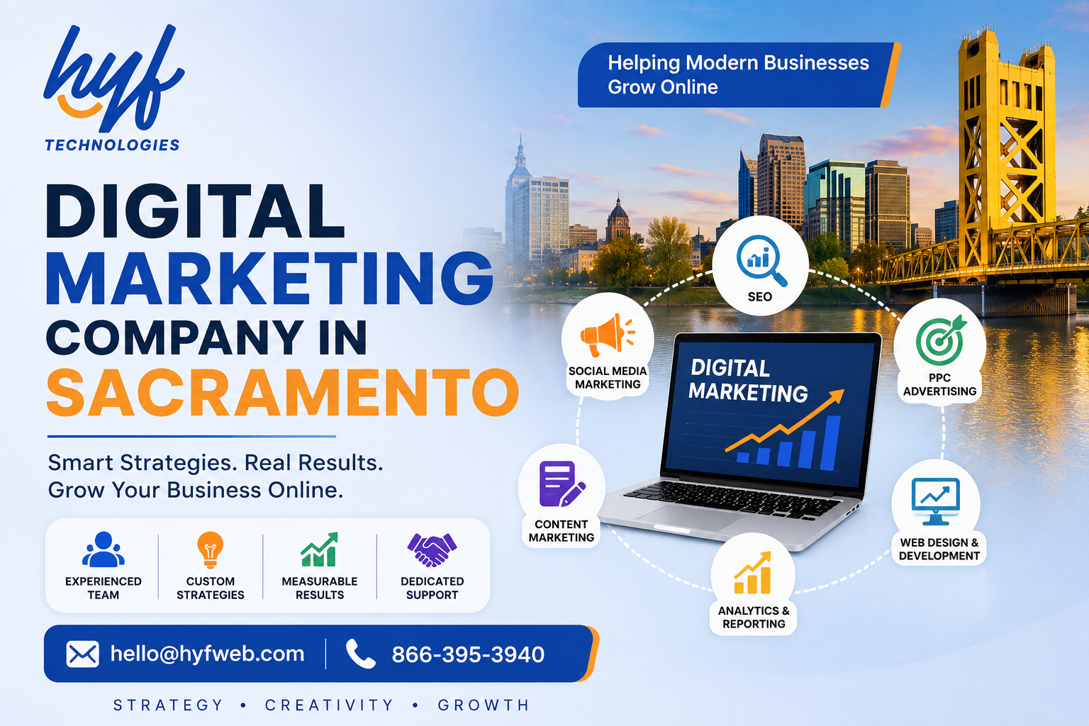  Professional Digital Marketing Company in Sacramento for Modern Businesses
