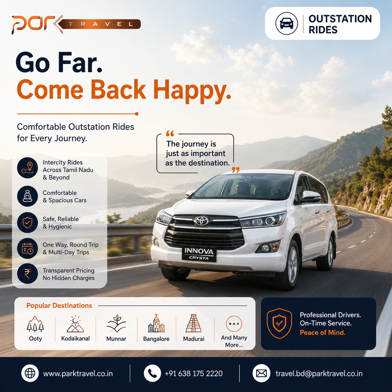  Outstation Cab Service vs Bus Travel: Which Is Better for Long-Distance Trips?