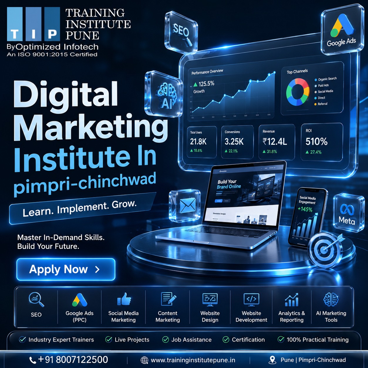  Digital Marketing Institute In pimpri-chinchwad -Training Institute Pune
