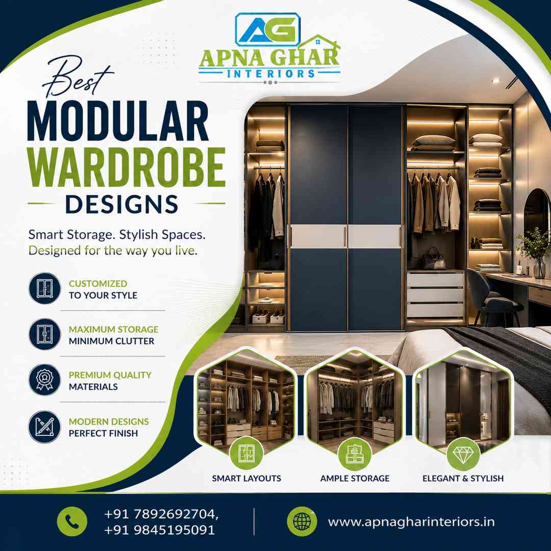  Best Modular Wardrobe Designs In Bangalore