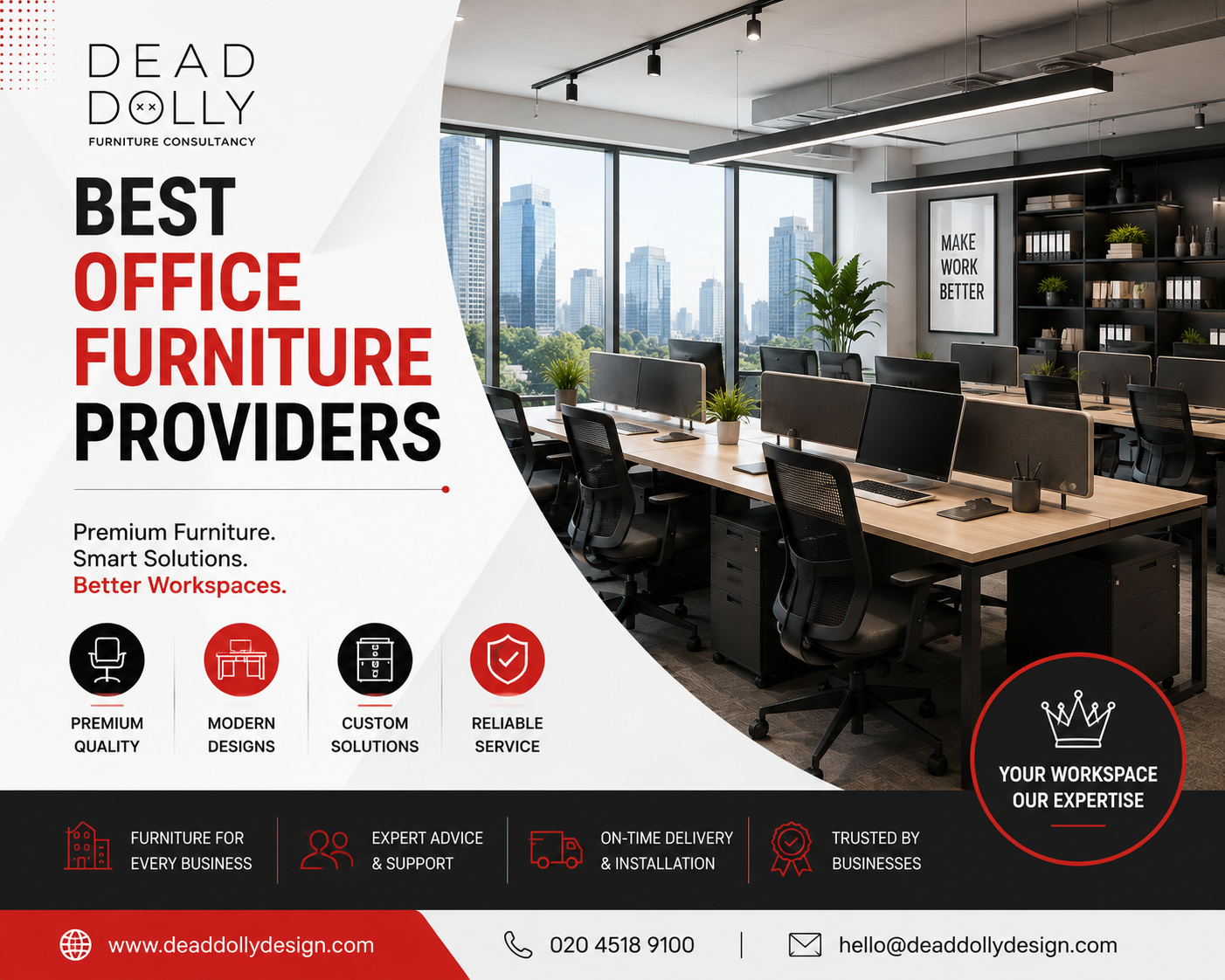  Modern Office Furniture Providers for Every Business