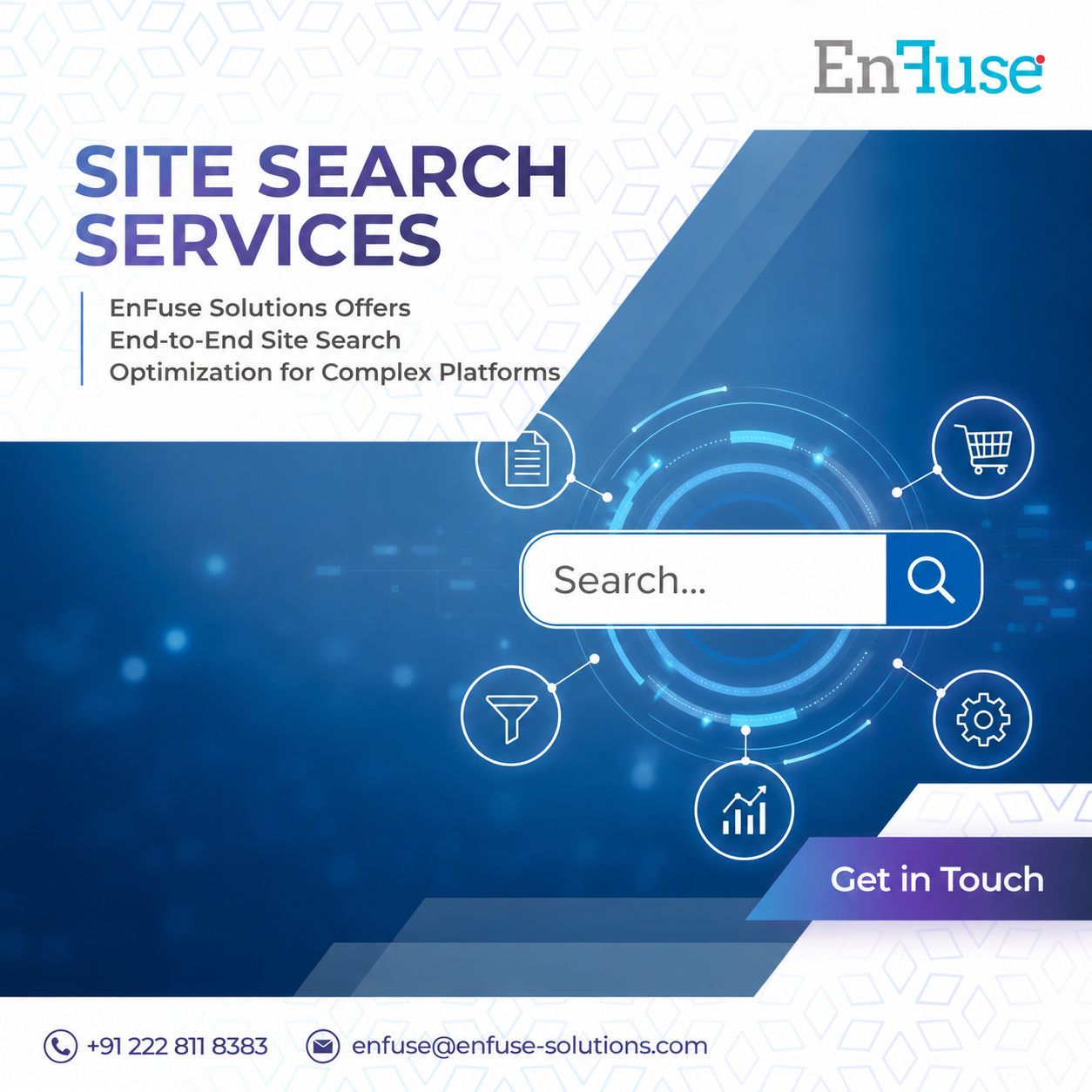  EnFuse Solutions Offers End-to-End Site Search Optimization for Complex Platforms