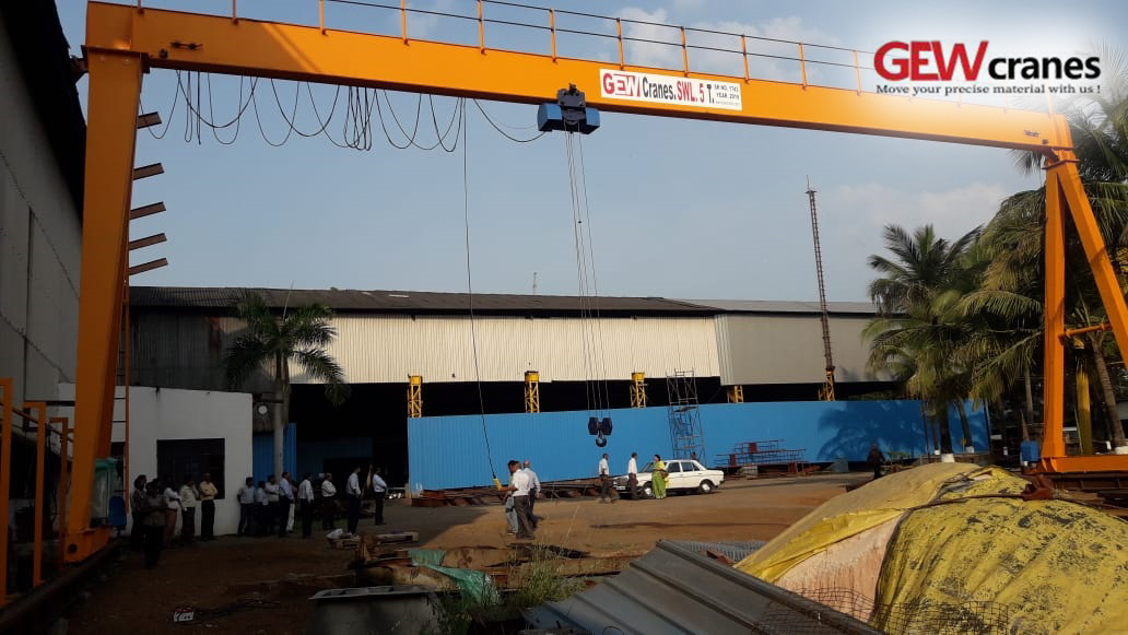  Dependable EOT Cranes Manufacturer - GEW CRANES
