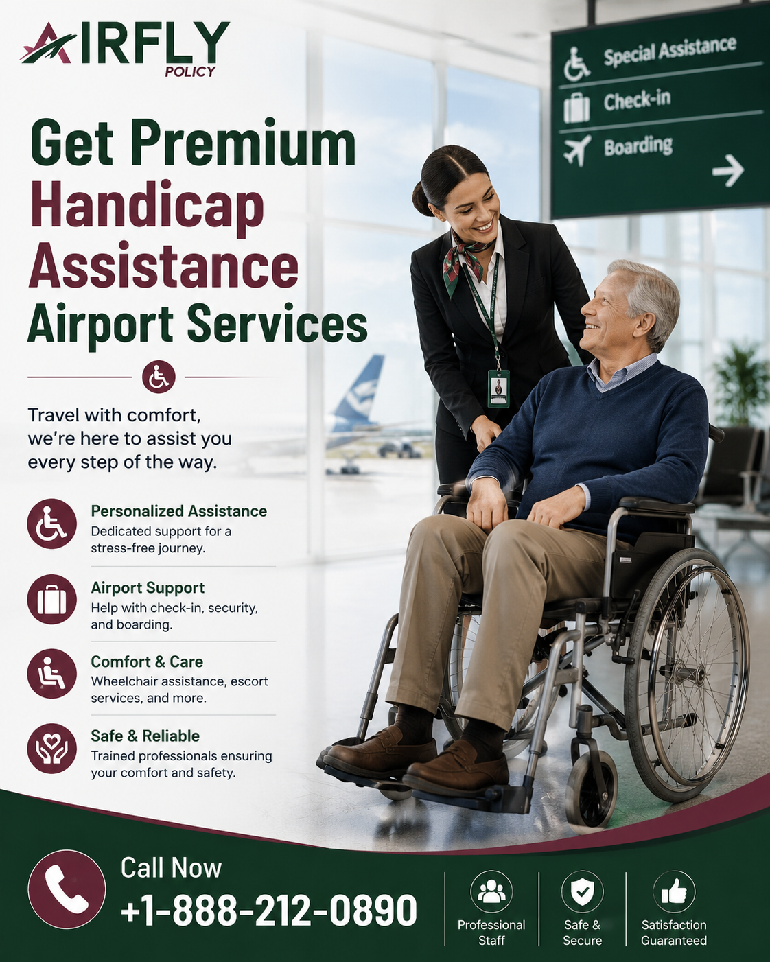  Get Premium Handicap Assistance Airport Services