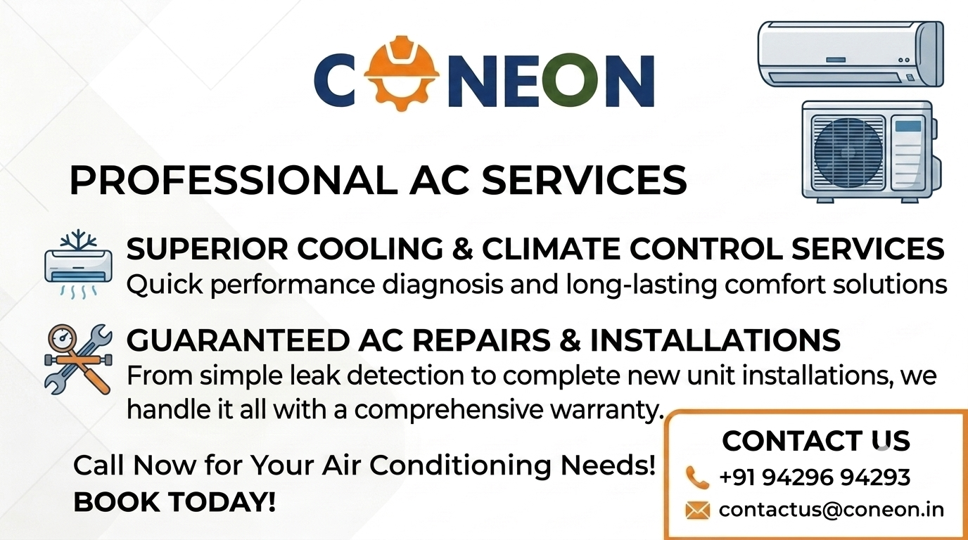  Emergency AC Service in 30 Minutes | Coneon Noida
