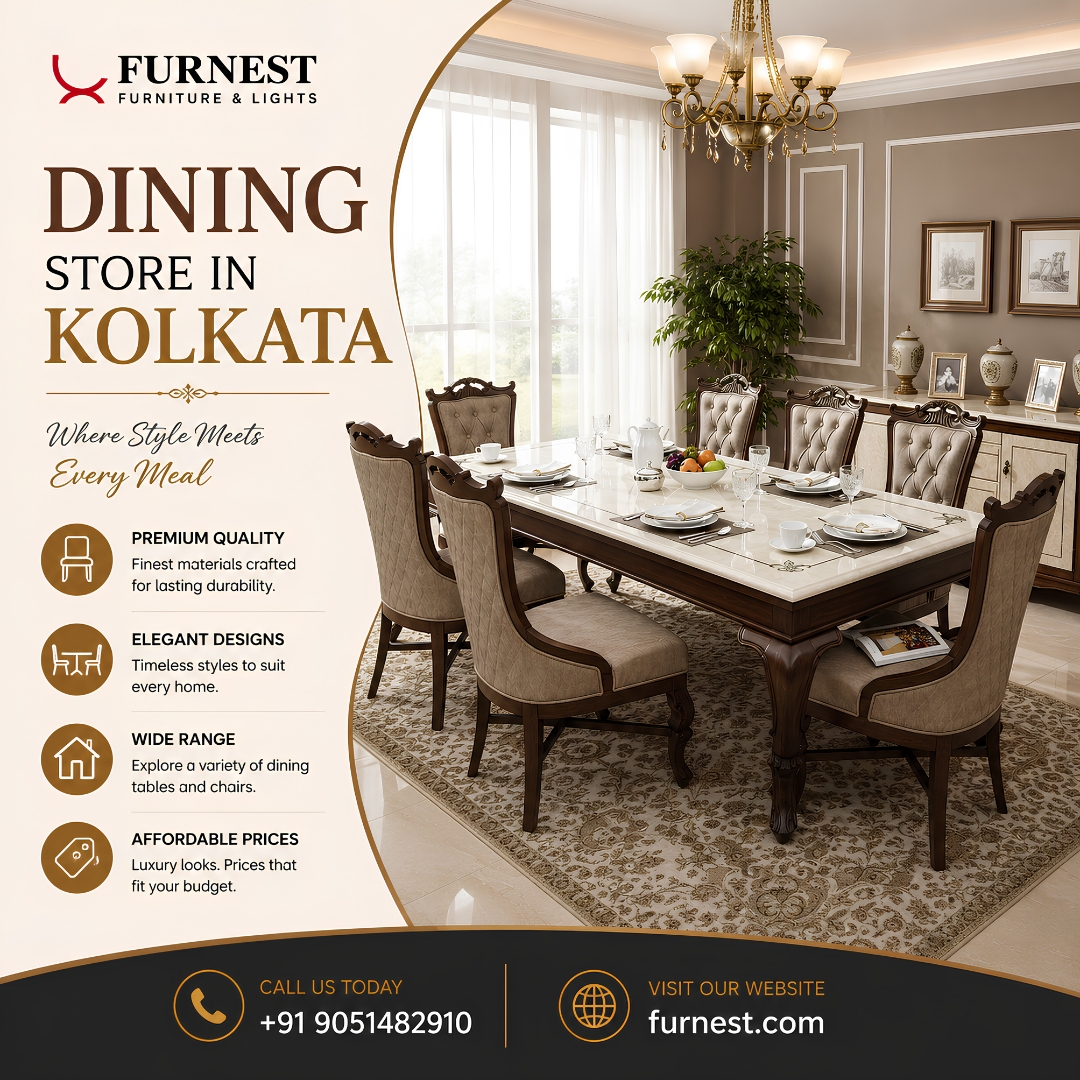  Best Dining Store in Kolkata for Modern Furniture
