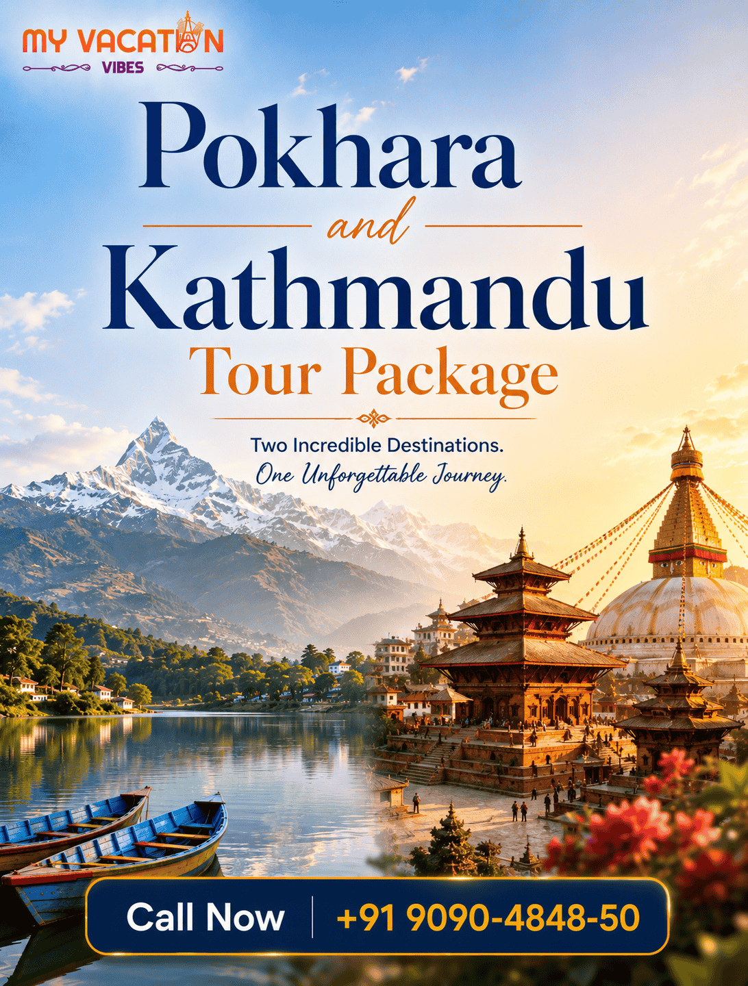  Best Offers for Pokhara and Kathmandu Tour Package +91 9090-4848-50