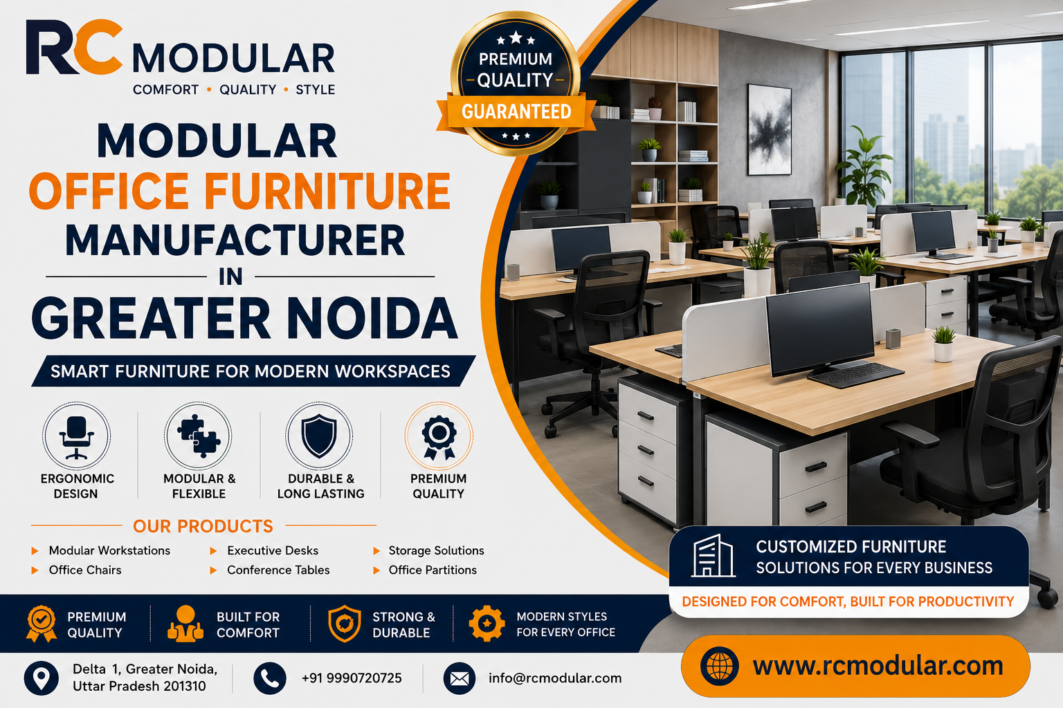  Design a Smart Office with RCModular in Greater Noida