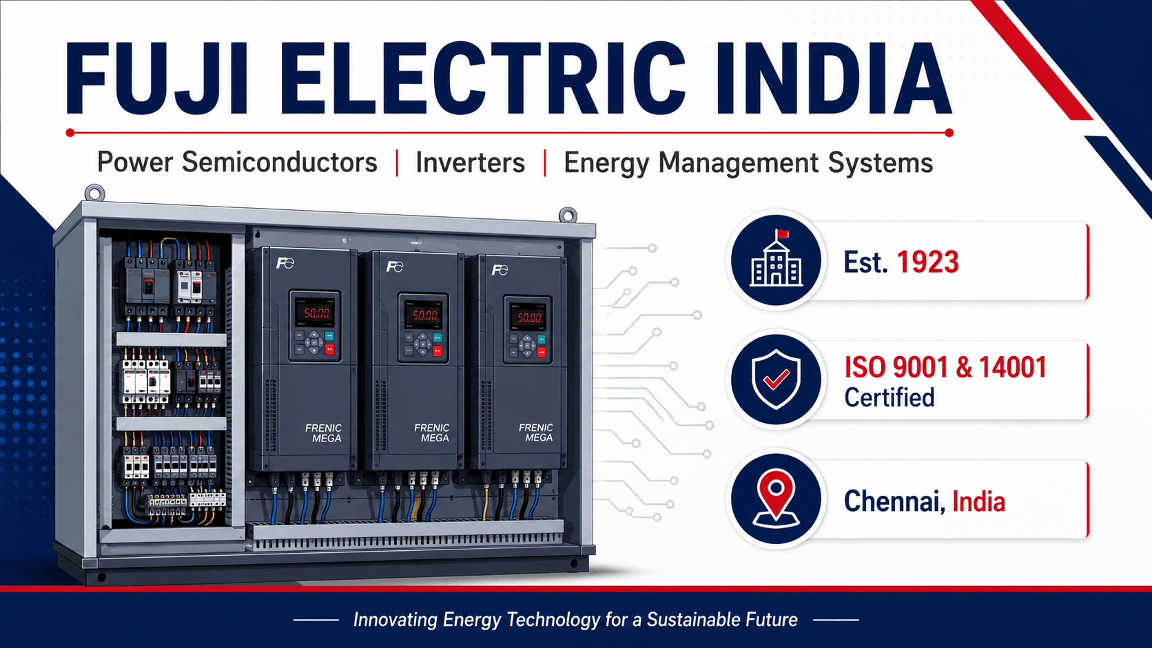  Chennai-Based Power Electronics & Automation Supplier — Fuji Electric India