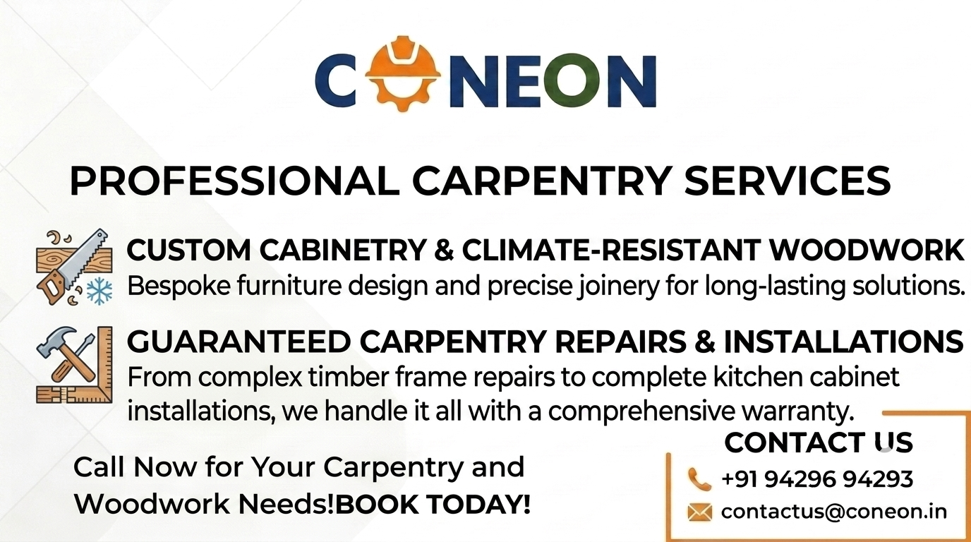  Book Carpenter Instantly in Noida | Verified Experts, Quick Booking