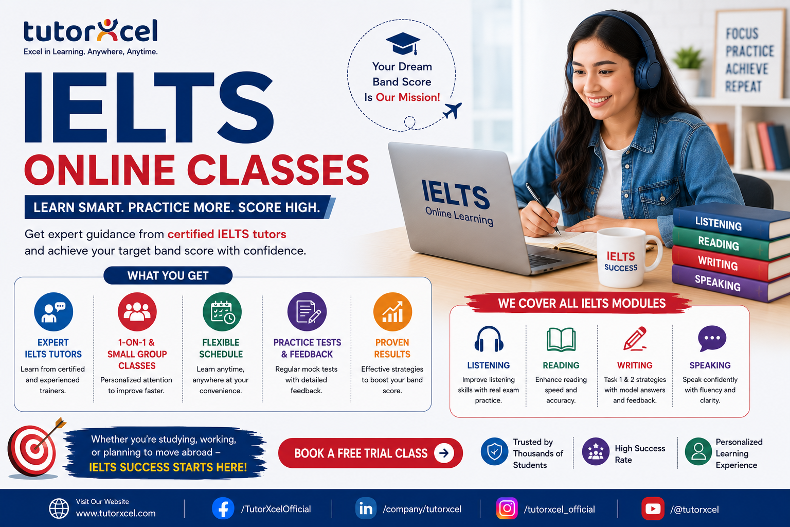  Achieve Your IELTS Goals with TutorXcel Online