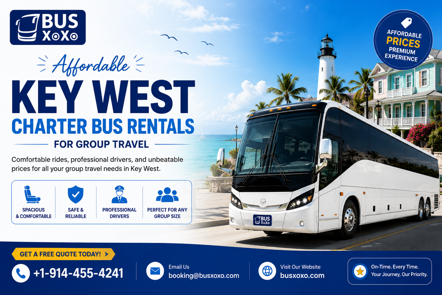  Affordable Key West Charter Bus Rentals for Group Travel