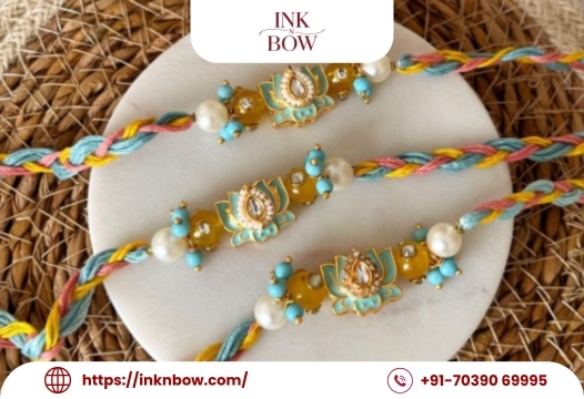 Shop Inknbow Personalized Evil Eye Rakhi for Joyful Rakhi Celebrations