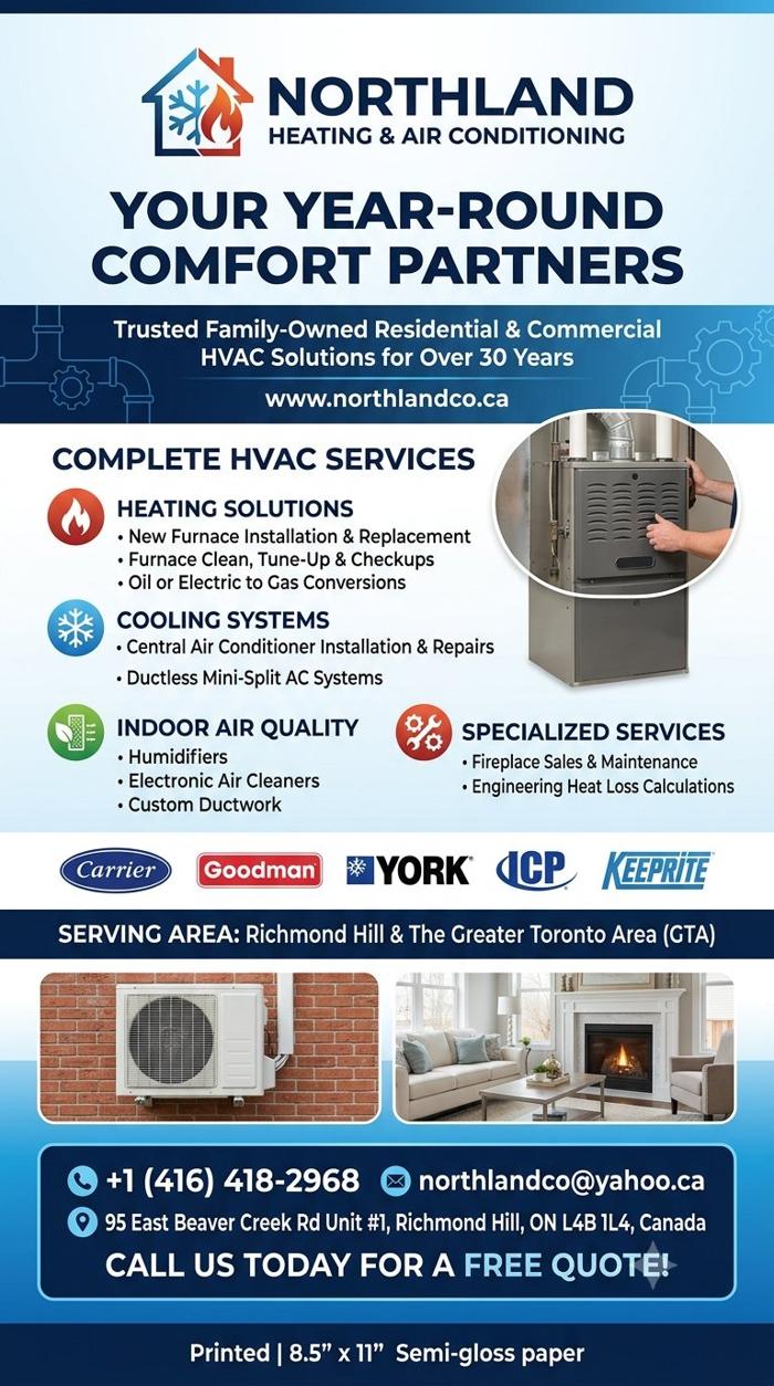  HVAC Contractors Richmond Hill, ON