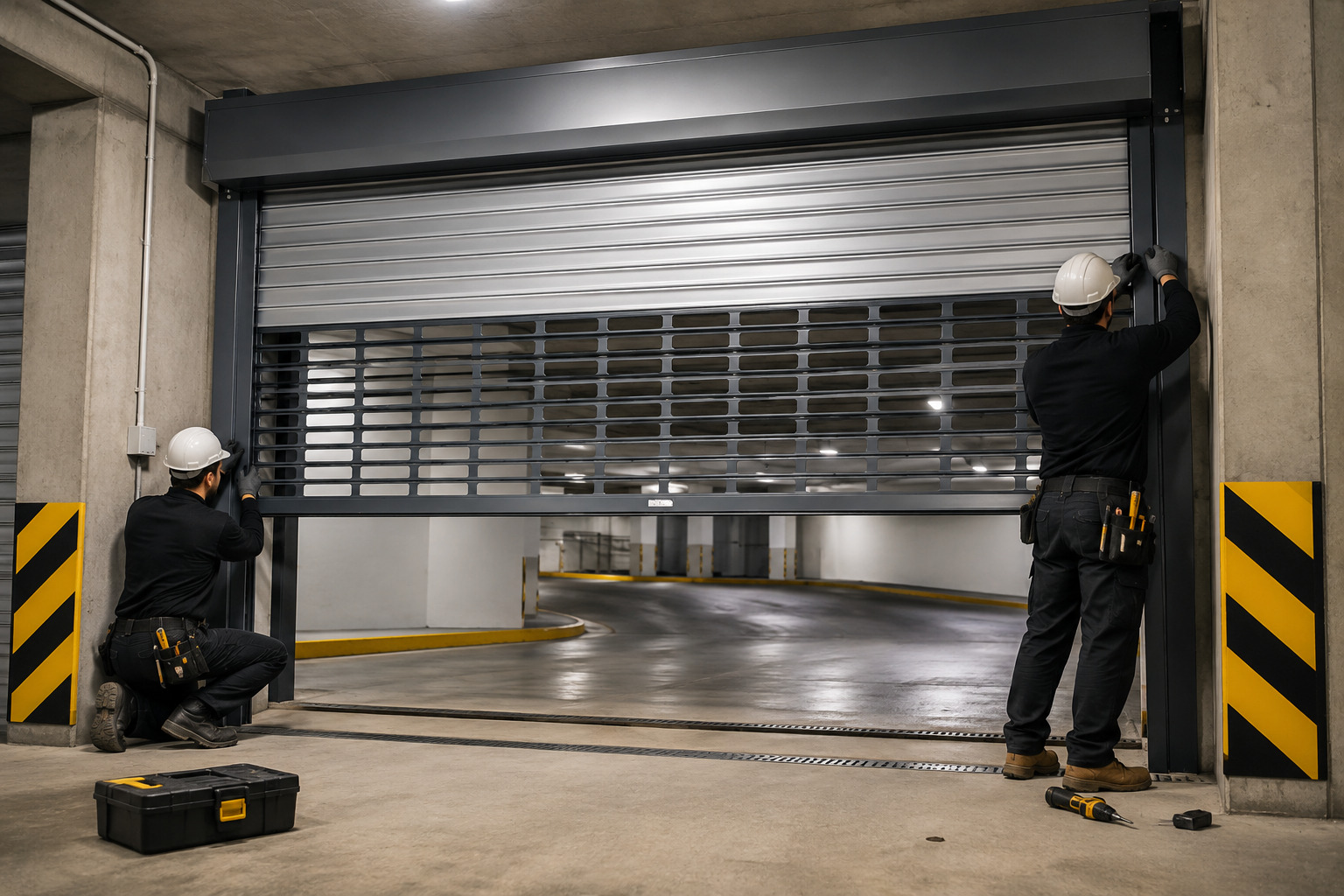  New Car Park Shutter Installation | Expert Solutions by Car Park Shutter UK