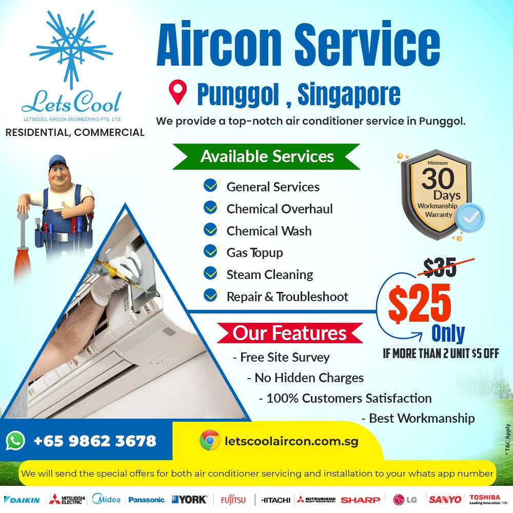 Aircon servicing Punggol